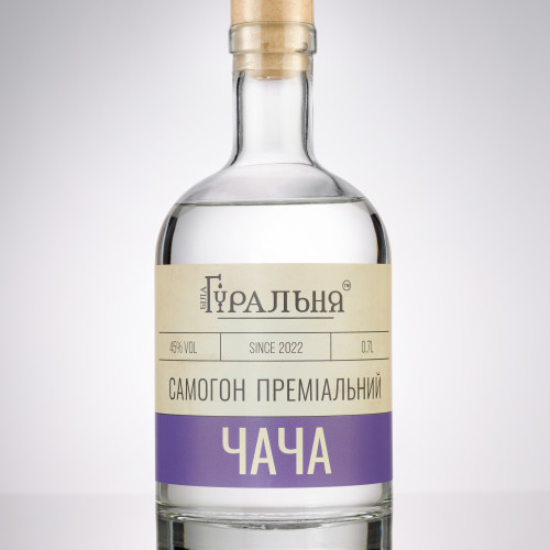 Самогон преміальний Чача 0,7 л., 45% vol.