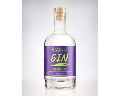 Джин Ternopil dry, 0.7 л., 45% vol.